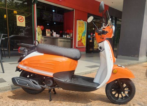 2025 Moda Moca scooter Malaysian launch, RM3,988