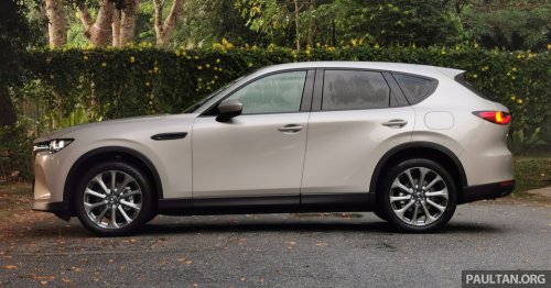 Mazda CX-60 launched in Malaysia – one variant for RWD platform model, 2.5L Skyactiv-G petrol, RM200k