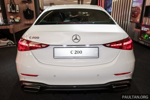 Mercedes-Benz C200 AMG Line launched in Malaysia – CKD, 19-inch AMG alloys, 360 camera, RM292,888