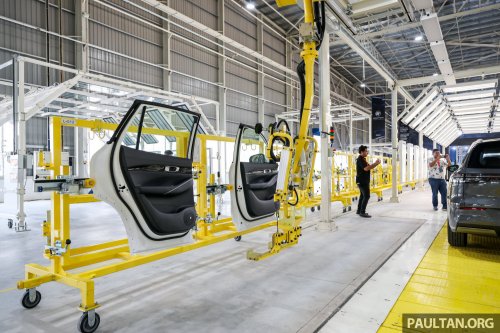 Proton’s dedicated EV plant in Tg Malim launched – CKD eMas 7 kicks off production, eMas 5 next up
