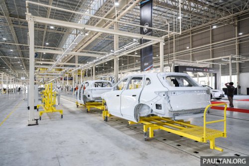 Proton’s dedicated EV plant in Tg Malim launched – CKD eMas 7 kicks off production, eMas 5 next up