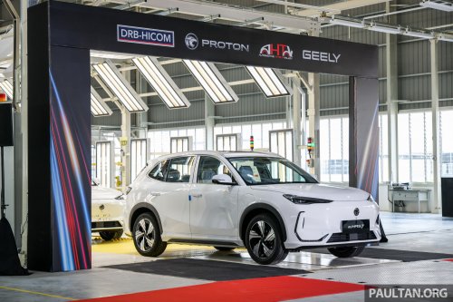 Proton’s dedicated EV plant in Tg Malim launched – CKD eMas 7 kicks off production, eMas 5 next up