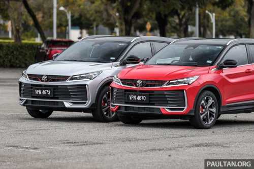 2025 Proton X50 facelift – full gallery of Flagship variant with big spoiler, two-tone interior, sunroof