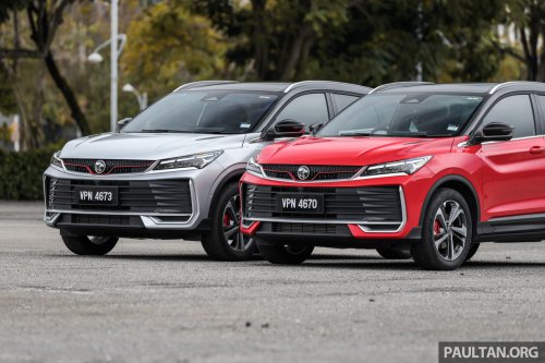 2025 Proton X50 facelift – full gallery of Flagship variant with big spoiler, two-tone interior, sunroof