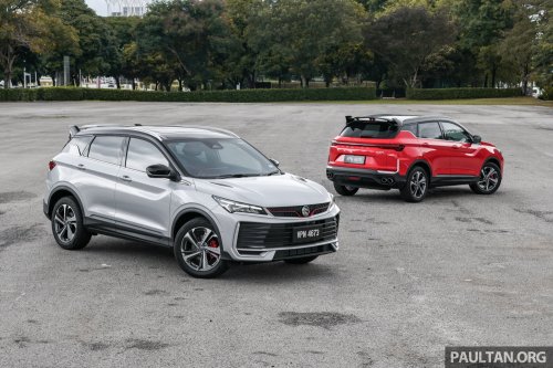 2025 Proton X50 facelift – full gallery of Flagship variant with big spoiler, two-tone interior, sunroof