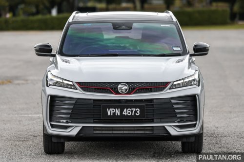 2025 Proton X50 facelift – full gallery of Flagship variant with big spoiler, two-tone interior, sunroof