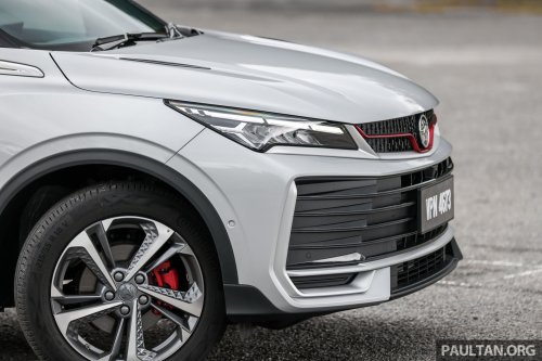 2025 Proton X50 facelift – full gallery of Flagship variant with big spoiler, two-tone interior, sunroof