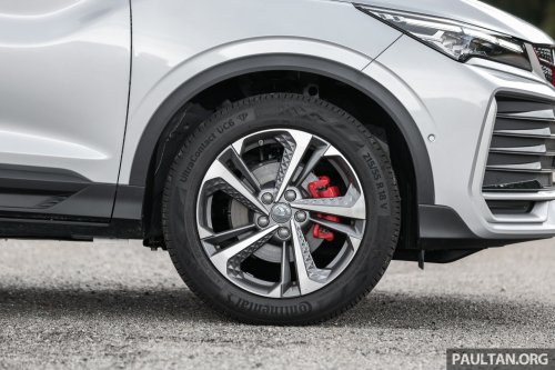 2025 Proton X50 facelift – full gallery of Flagship variant with big spoiler, two-tone interior, sunroof