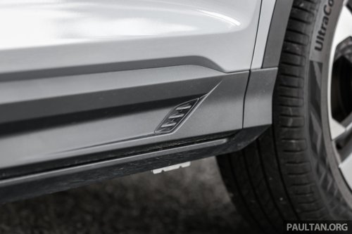 2025 Proton X50 facelift – full gallery of Flagship variant with big spoiler, two-tone interior, sunroof