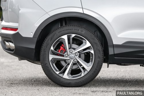 2025 Proton X50 facelift – full gallery of Flagship variant with big spoiler, two-tone interior, sunroof