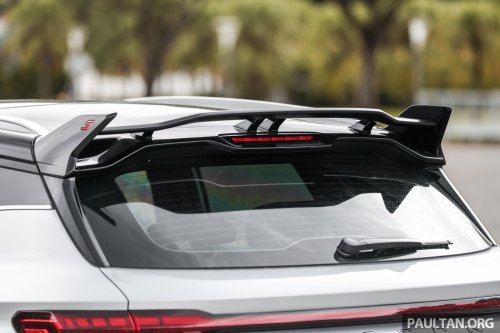 2025 Proton X50 facelift – full gallery of Flagship variant with big spoiler, two-tone interior, sunroof