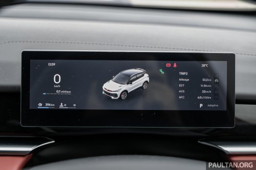 2025 Proton X50 facelift – full gallery of Flagship variant with big spoiler, two-tone interior, sunroof