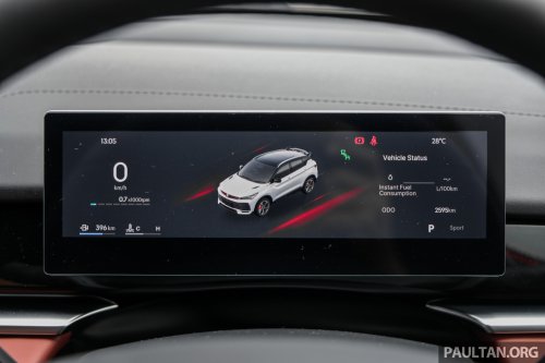 2025 Proton X50 facelift – full gallery of Flagship variant with big spoiler, two-tone interior, sunroof