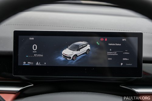 2025 Proton X50 facelift – full gallery of Flagship variant with big spoiler, two-tone interior, sunroof