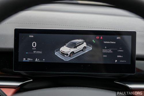 2025 Proton X50 facelift – full gallery of Flagship variant with big spoiler, two-tone interior, sunroof