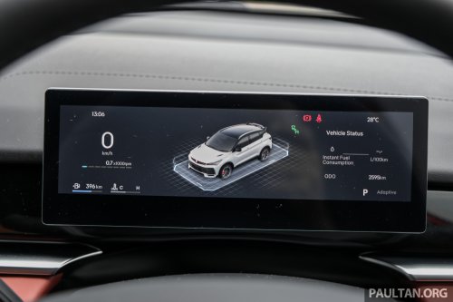 2025 Proton X50 facelift – full gallery of Flagship variant with big spoiler, two-tone interior, sunroof