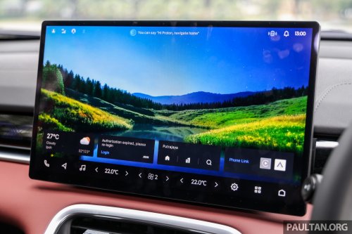 2025 Proton X50 facelift – full gallery of Flagship variant with big spoiler, two-tone interior, sunroof