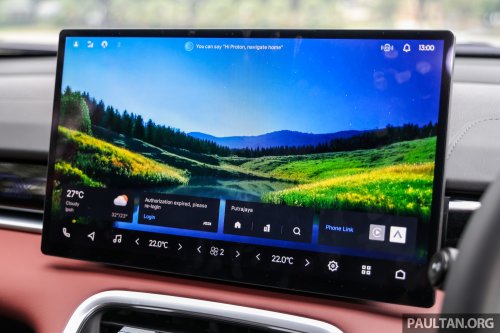 2025 Proton X50 facelift – full gallery of Flagship variant with big spoiler, two-tone interior, sunroof