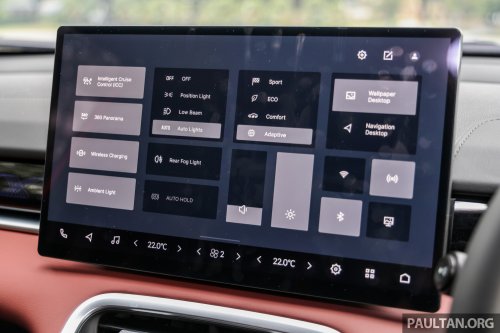 2025 Proton X50 facelift – full gallery of Flagship variant with big spoiler, two-tone interior, sunroof