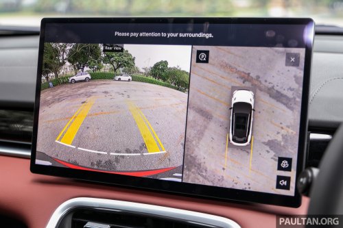 2025 Proton X50 facelift – full gallery of Flagship variant with big spoiler, two-tone interior, sunroof