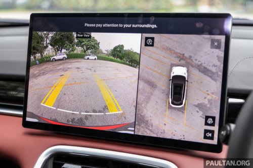 2025 Proton X50 facelift – full gallery of Flagship variant with big spoiler, two-tone interior, sunroof