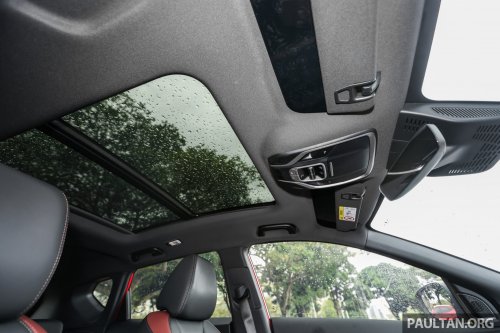 2025 Proton X50 facelift – full gallery of Flagship variant with big spoiler, two-tone interior, sunroof