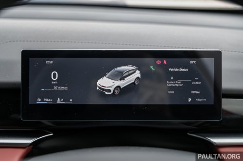 2025 Proton X50 facelift – full gallery of Flagship variant with big spoiler, two-tone interior, sunroof