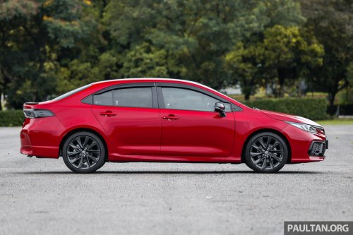 2025 Toyota Corolla GR Sport in Malaysia – revised suspension and steering, ’10-speed’ CVT; RM150k OTR