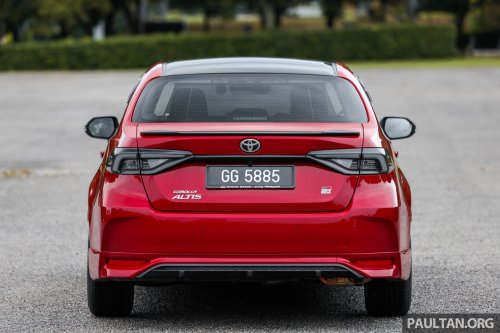 2025 Toyota Corolla GR Sport in Malaysia – revised suspension and steering, ’10-speed’ CVT; RM150k OTR