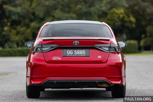 2025 Toyota Corolla GR Sport in Malaysia – revised suspension and steering, ’10-speed’ CVT; RM150k OTR