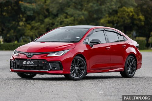 2025 Toyota Corolla GR Sport in Malaysia – revised suspension and steering, ’10-speed’ CVT; RM150k OTR
