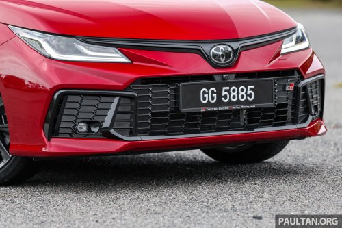 2025 Toyota Corolla GR Sport in Malaysia – revised suspension and steering, ’10-speed’ CVT; RM150k OTR