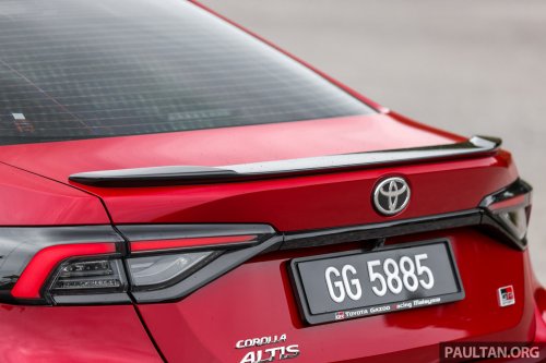 2025 Toyota Corolla GR Sport in Malaysia – revised suspension and steering, ’10-speed’ CVT; RM150k OTR