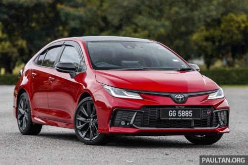 2025 Toyota Corolla GR Sport in Malaysia – revised suspension and steering, ’10-speed’ CVT; RM150k OTR