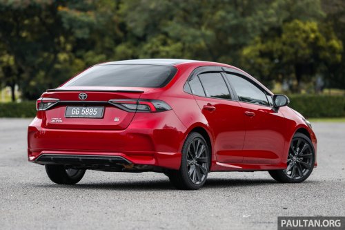 2025 Toyota Corolla GR Sport in Malaysia – revised suspension and steering, ’10-speed’ CVT; RM150k OTR