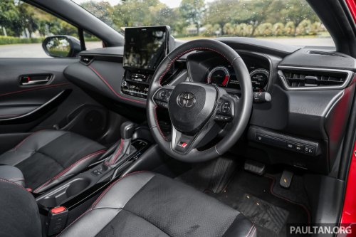 2025 Toyota Corolla GR Sport in Malaysia – revised suspension and steering, ’10-speed’ CVT; RM150k OTR