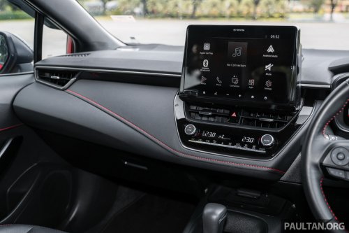 2025 Toyota Corolla GR Sport in Malaysia – revised suspension and steering, ’10-speed’ CVT; RM150k OTR