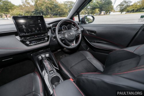 2025 Toyota Corolla GR Sport in Malaysia – revised suspension and steering, ’10-speed’ CVT; RM150k OTR