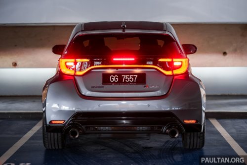 2025 Toyota GR Yaris facelift with 8AT in Malaysia – 300 PS, 0-100 km/h in 5.2s; RM10k more than 6MT