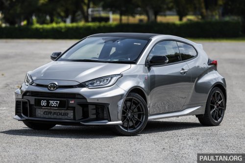 2025 Toyota GR Yaris facelift with 8AT in Malaysia – 300 PS, 0-100 km/h in 5.2s; RM10k more than 6MT