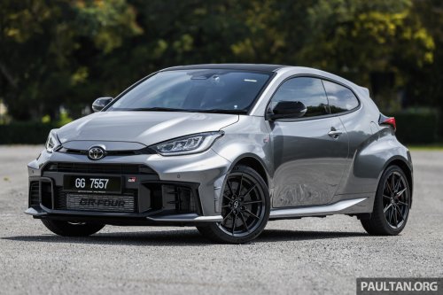 2025 Toyota GR Yaris facelift with 8AT in Malaysia – 300 PS, 0-100 km/h in 5.2s; RM10k more than 6MT