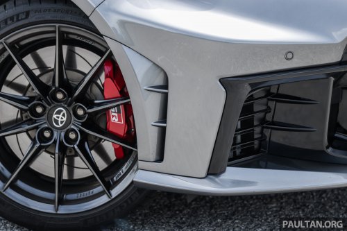 2025 Toyota GR Yaris facelift with 8AT in Malaysia – 300 PS, 0-100 km/h in 5.2s; RM10k more than 6MT