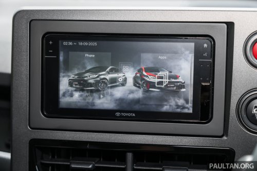 2025 Toyota GR Yaris facelift with 8AT in Malaysia – 300 PS, 0-100 km/h in 5.2s; RM10k more than 6MT