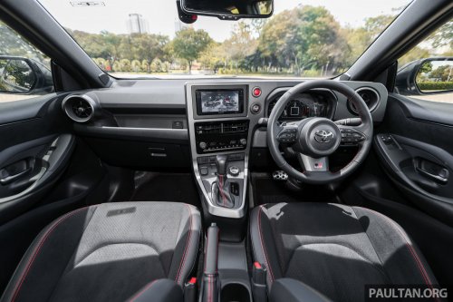2025 Toyota GR Yaris facelift with 8AT in Malaysia – 300 PS, 0-100 km/h in 5.2s; RM10k more than 6MT