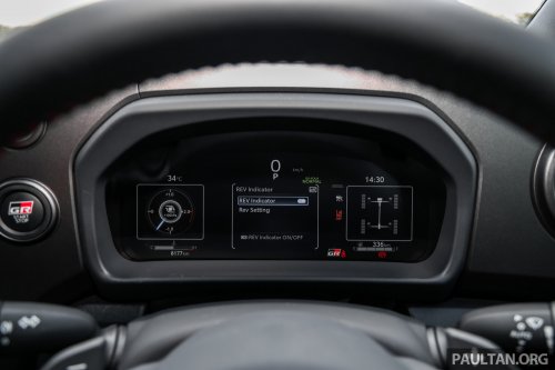 2025 Toyota GR Yaris facelift with 8AT in Malaysia – 300 PS, 0-100 km/h in 5.2s; RM10k more than 6MT