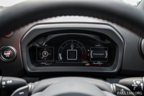 2025 Toyota GR Yaris facelift with 8AT in Malaysia – 300 PS, 0-100 km/h in 5.2s; RM10k more than 6MT