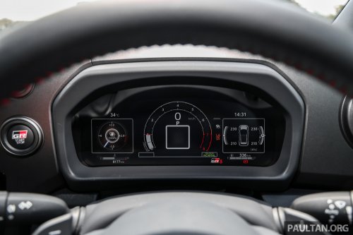 2025 Toyota GR Yaris facelift with 8AT in Malaysia – 300 PS, 0-100 km/h in 5.2s; RM10k more than 6MT