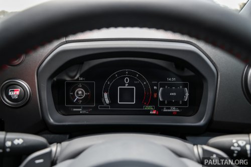 2025 Toyota GR Yaris facelift with 8AT in Malaysia – 300 PS, 0-100 km/h in 5.2s; RM10k more than 6MT