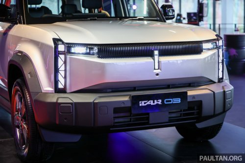 2025 iCaur 03 EV launched in Malaysia – up to 279 PS, 426 km NEDC; 2WD fr RM119,800, iWD at RM129,800