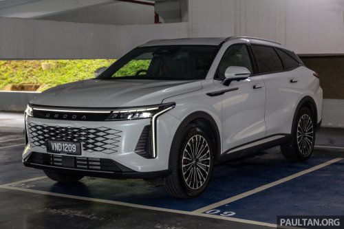 Omoda C9 Matte Black Limited Edition in Malaysia